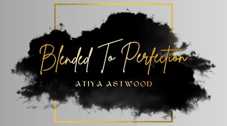 Logo Blended To Perfection in zwart en goud, gevestigd in Paramaribo, Paramaribo District, SR.