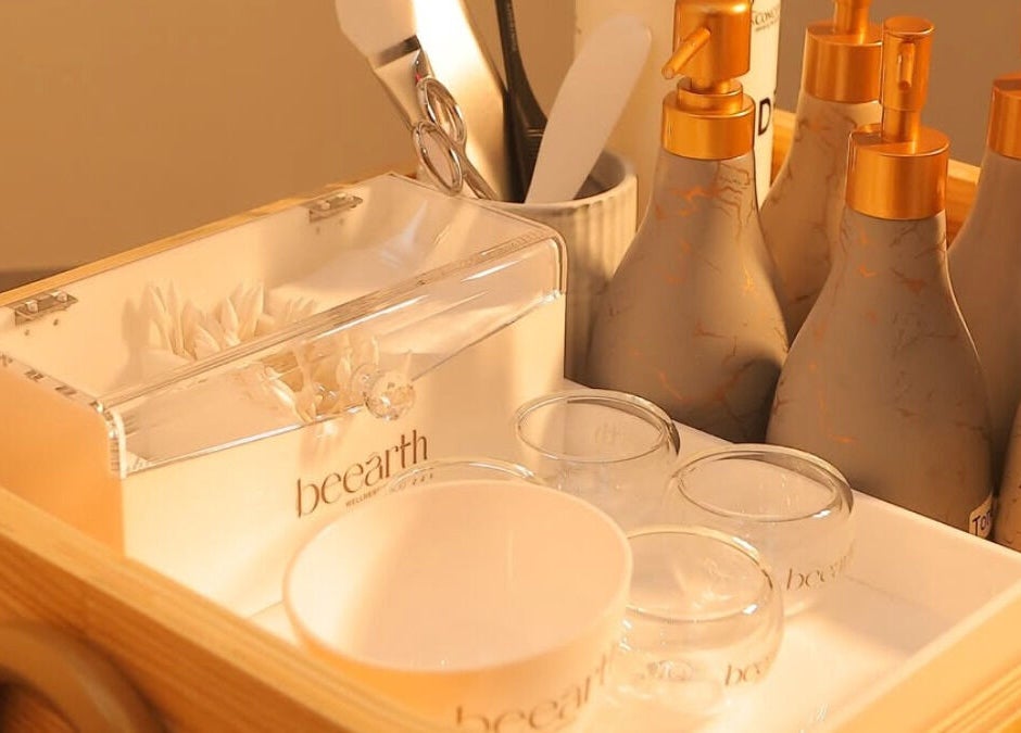 Be Earth Wellness spa essentials in Hong Kong Island, HK with luxurious products and tools.