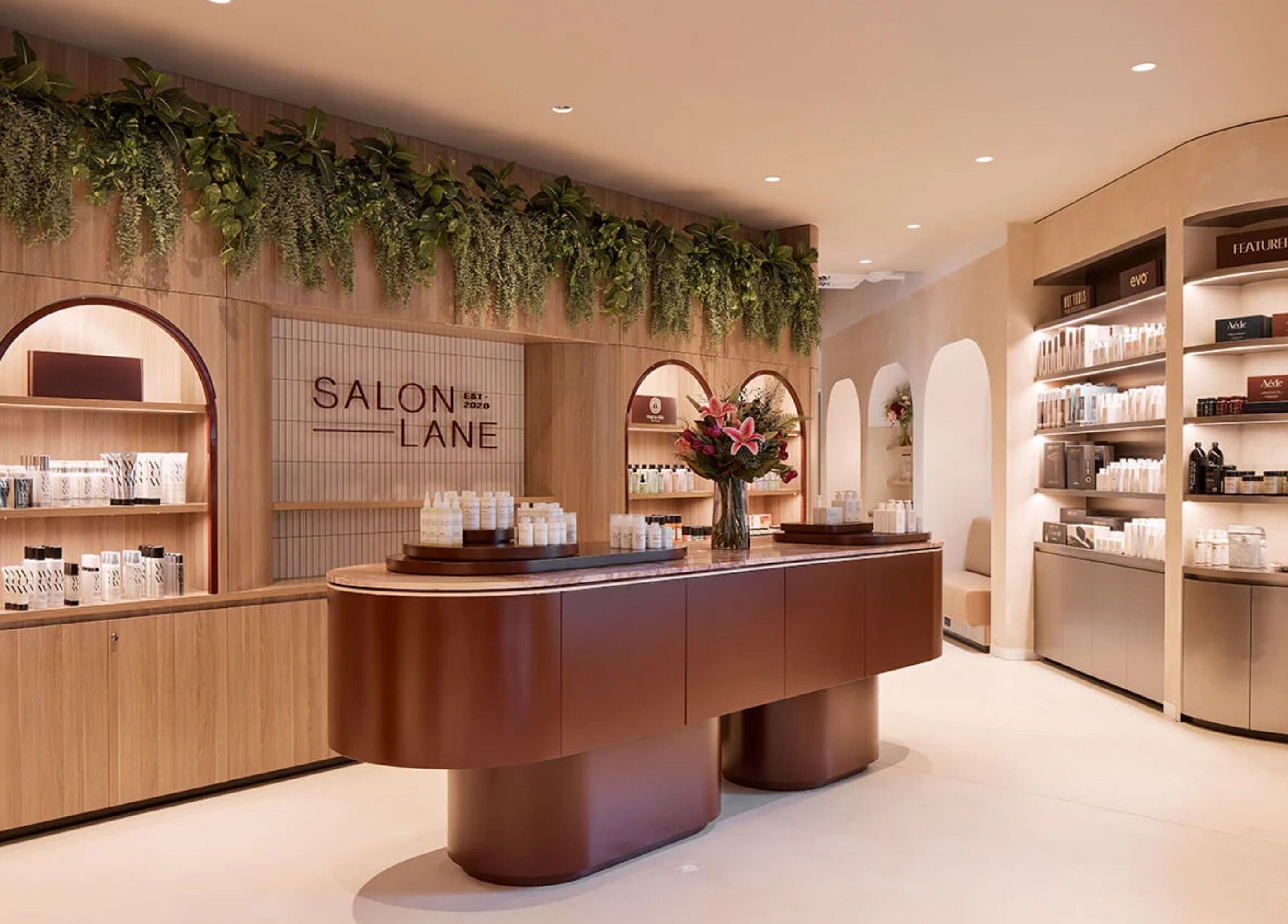 Interior of Salon Lane - St Leonards, showcasing elegant design in St Leonards, New South Wales, AU.