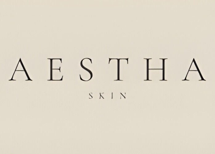 Aestha Skin logo, representing beauty and wellness in Melbourne, Victoria, AU.