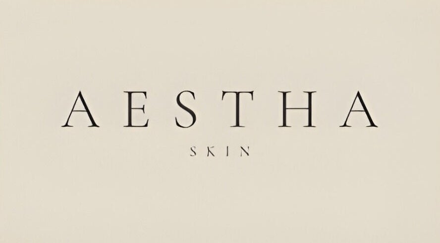 Aestha Skin logo, representing beauty and wellness in Melbourne, Victoria, AU.