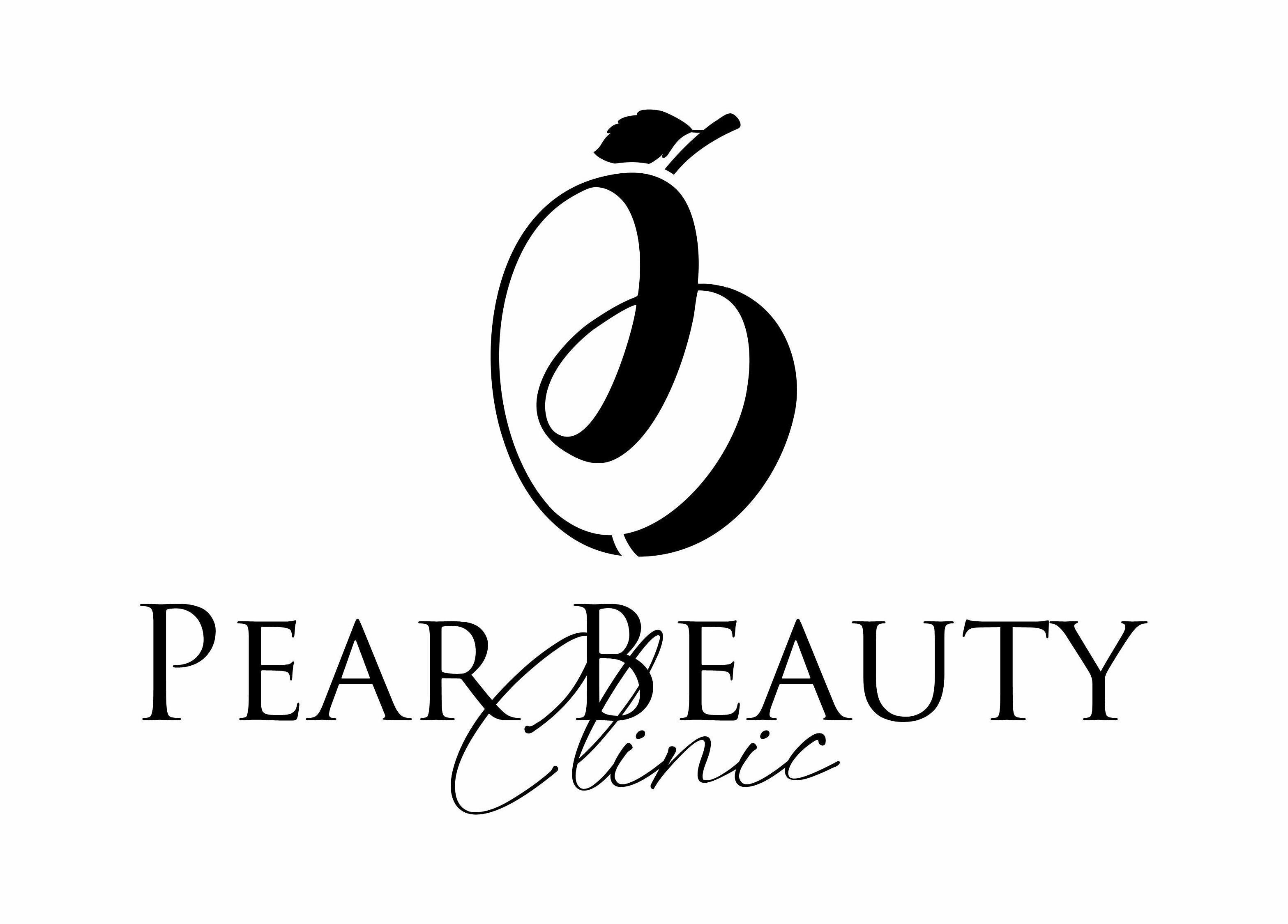 Stijlvol logo van Pear Beauty Clinic, Paramaribo, Paramaribo, SR.