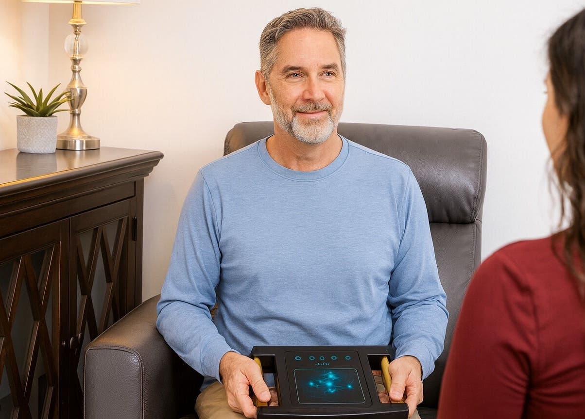 Relaxing consultation at Briah McCarthy Wellness, Nuneaton, England, GB. Experience personalized care.