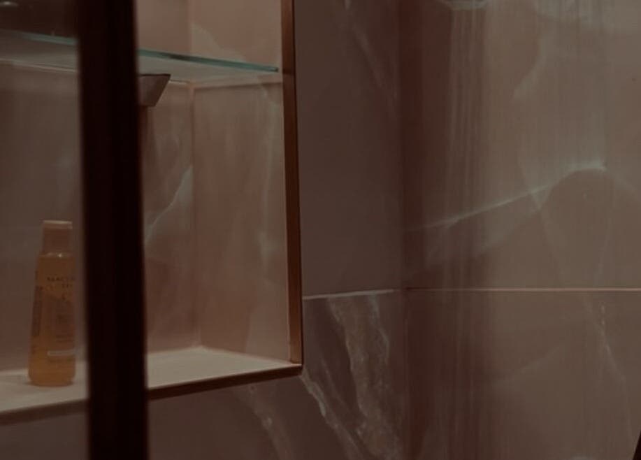 Elegant shower area at Massage therapy by Maria in London, England, GB showcasing soothing ambiance.