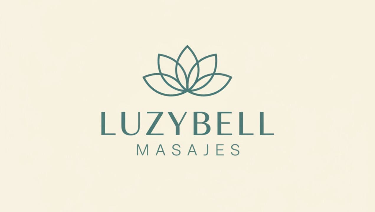 Logotipo de Luzybell Masajes en Tarragona, Catalunya, ES con diseño de loto.