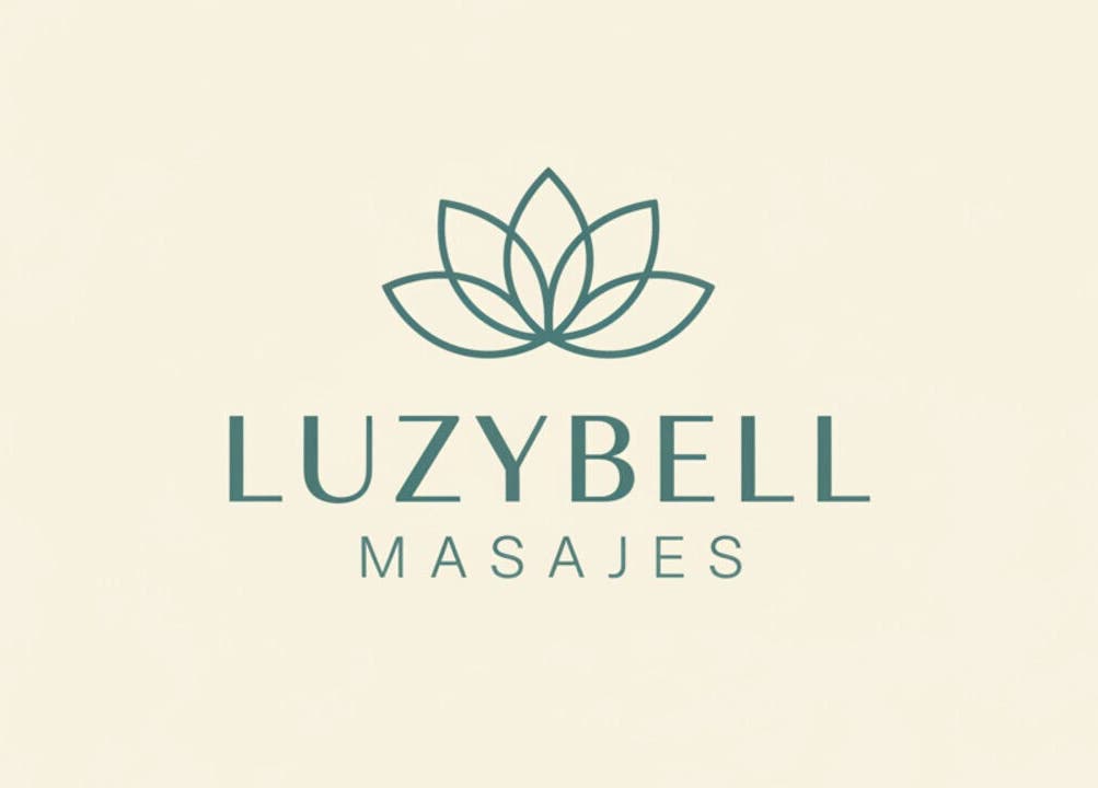 Logotipo de Luzybell Masajes en Tarragona, Catalunya, ES con diseño de loto.