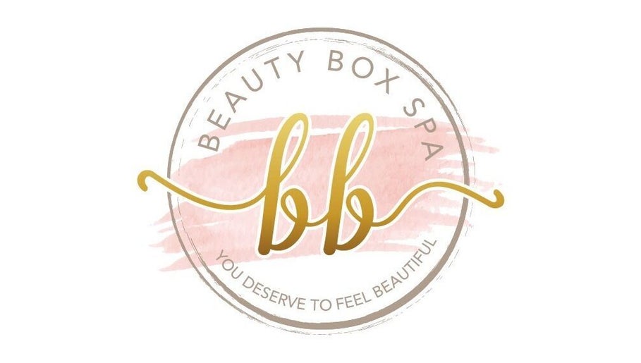 Beauty Box Spa logo featuring golden 'bb' and pink accents in Bracknell, England, GB.