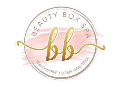 Beauty Box Spa logo featuring golden 'bb' and pink accents in Bracknell, England, GB.