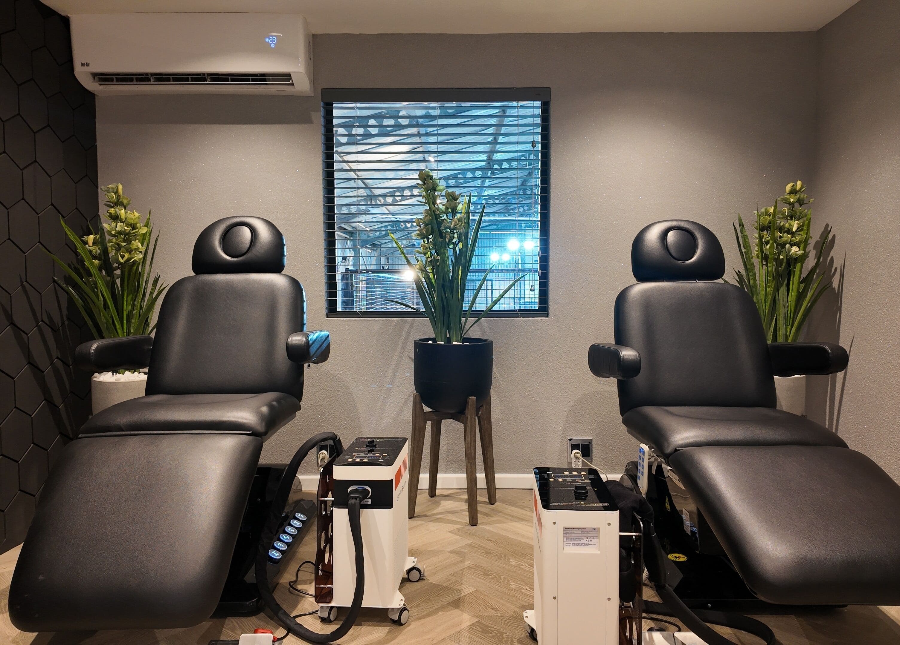 Relaxing therapy chairs at Play Recovery Centre, Mount Edgecombe, Kwazulu-natal, ZA.