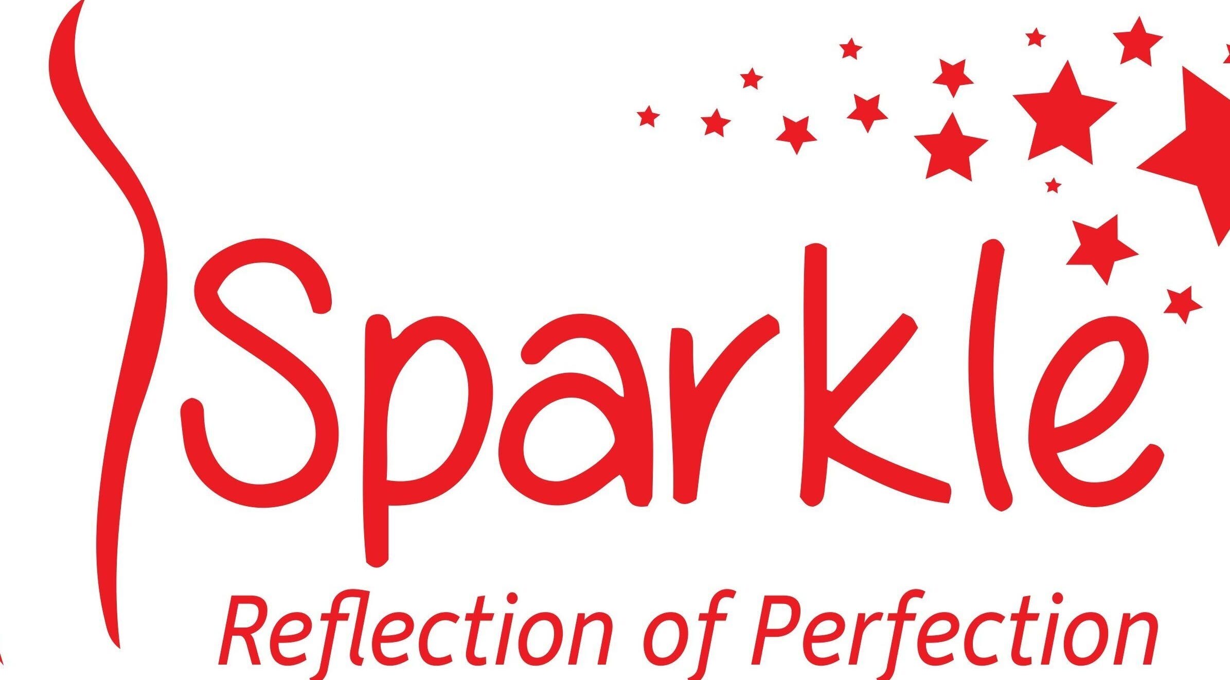 Logo of Sparkle Waxing Bar & More in Paramaribo, Paramaribo, SR featuring red stars and stylish text.