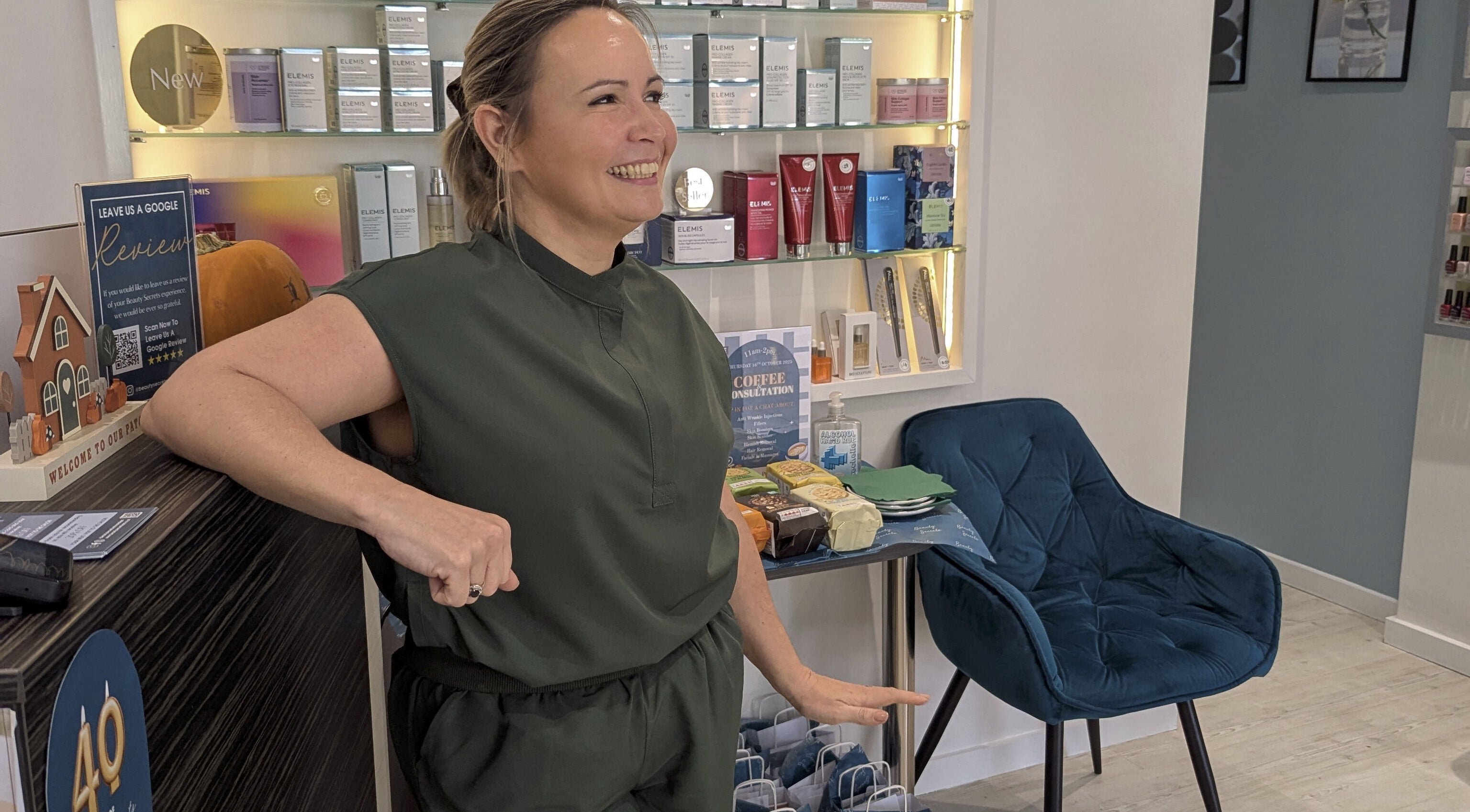 Friendly staff welcomes clients at Sarelle Clinic Ltd, Brighton And Hove, England, GB.