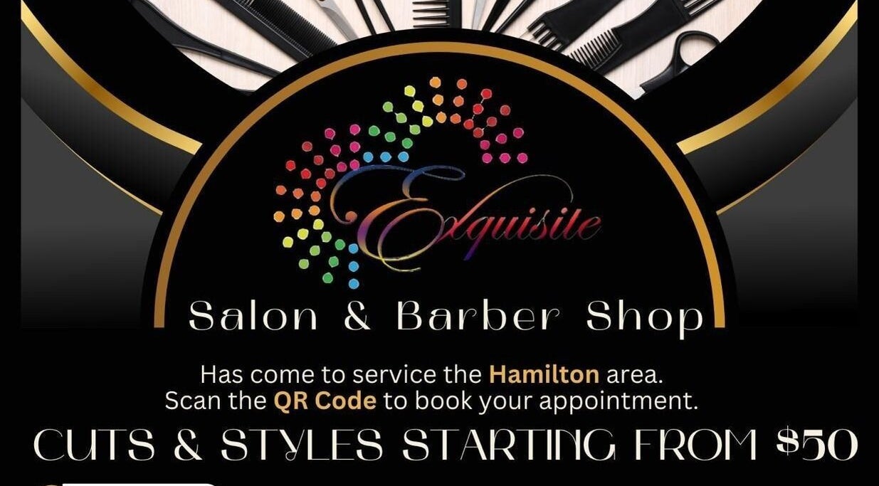 Exquisite Salon and Barbershop in Hamilton, Ontario, CA offers stylish cuts & styles from $50, book now.