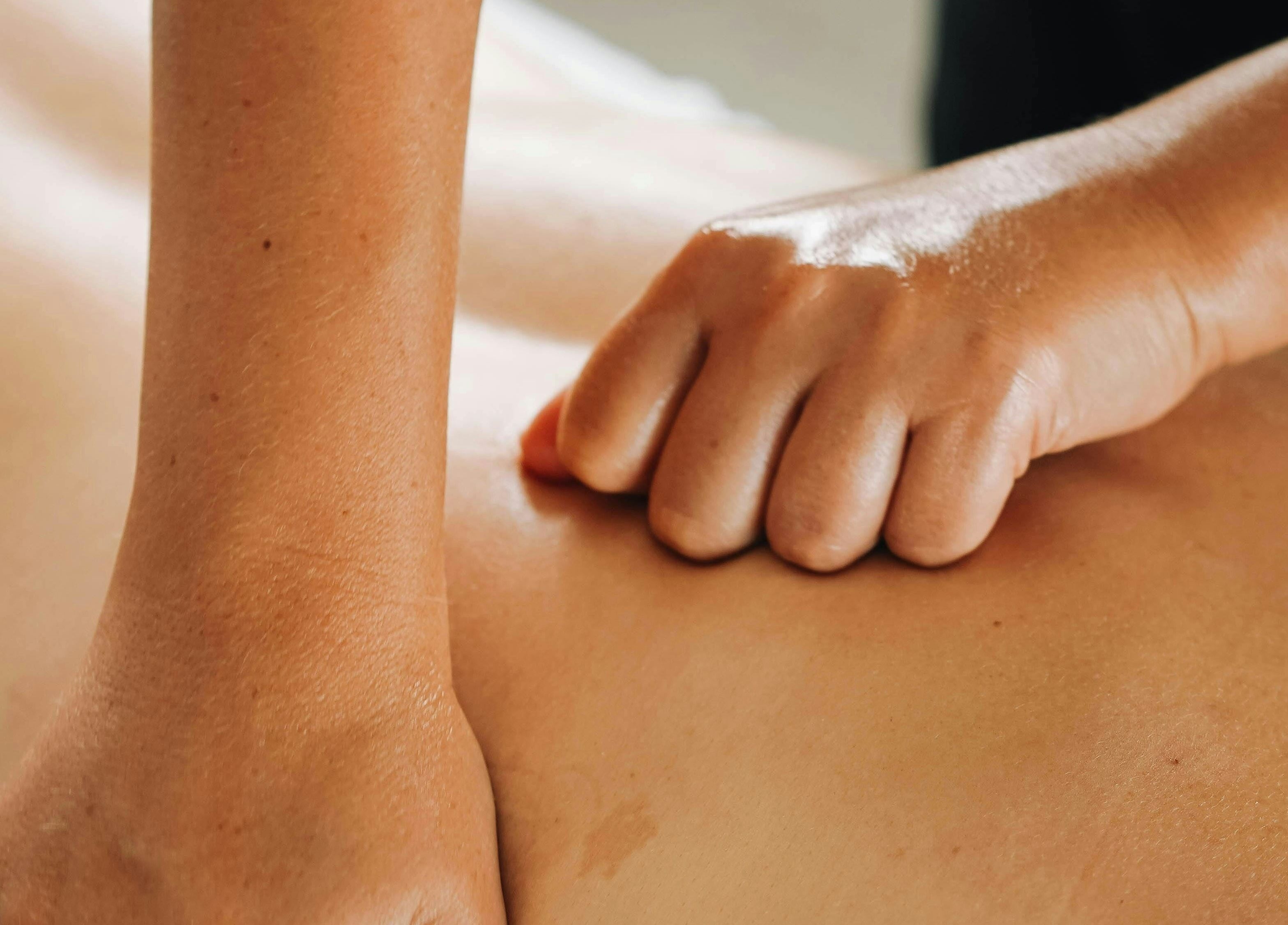 Massage therapy session at Alex Mobile Massage in London, England, GB.