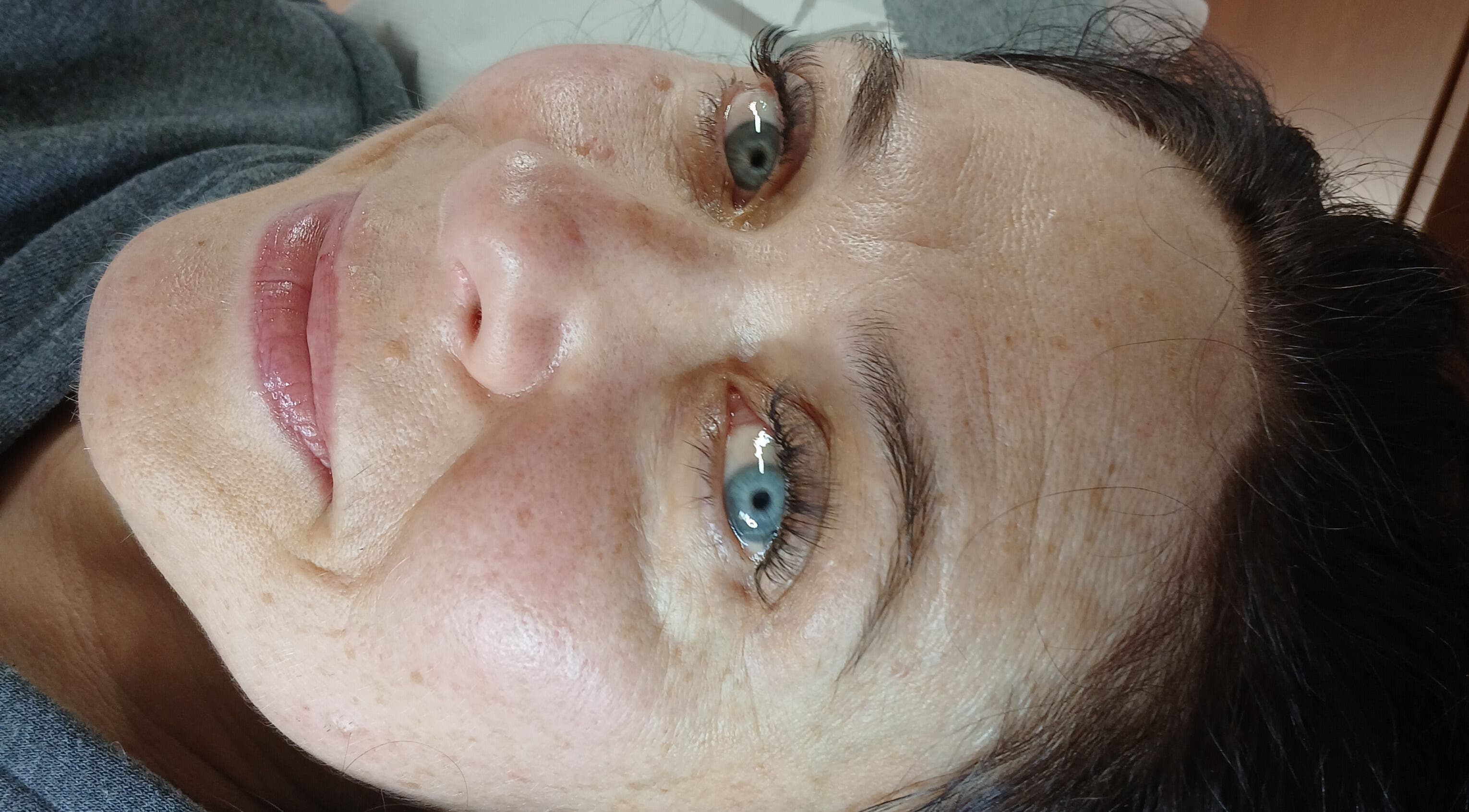 Client with beautiful lash extensions at Lashes by Karina East Preston, East Preston, England, GB.