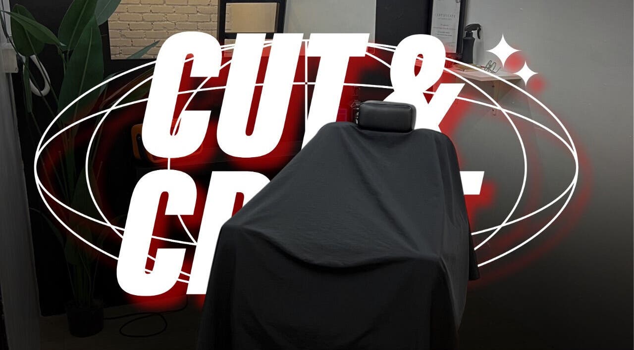 Cozy interior of Cut&Craft hair salon in Kuala Lumpur, Wilayah Persekutuan Kuala Lumpur, MY with a styling chair.