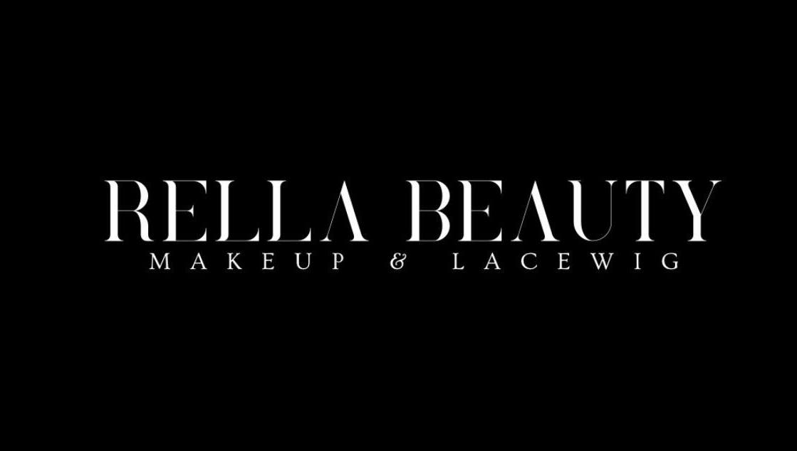 Logo élégant de RellaBeauty, spécialisé en maquillage et perruques, Strasbourg, Grand Est, FR.