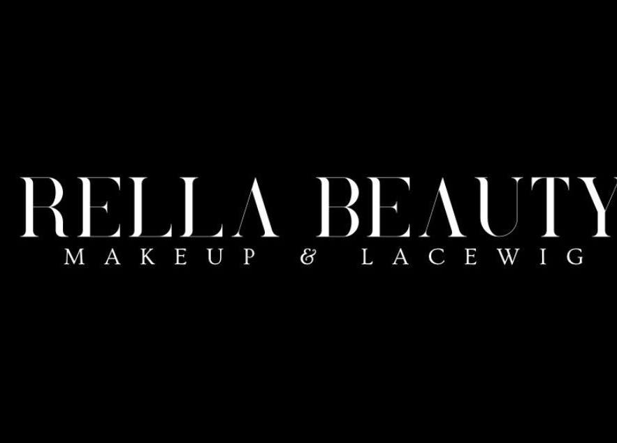 Logo élégant de RellaBeauty, spécialisé en maquillage et perruques, Strasbourg, Grand Est, FR.
