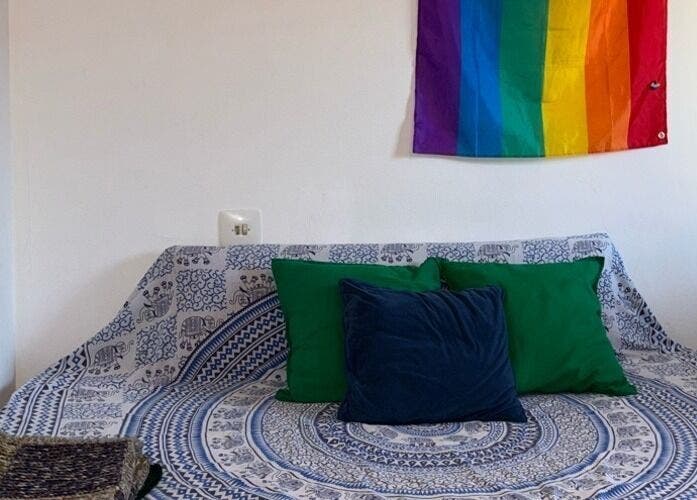 Espacio acogedor con cojines en Aquí y ahora quiérete, Llinars Del Vallès, Catalunya, ES.