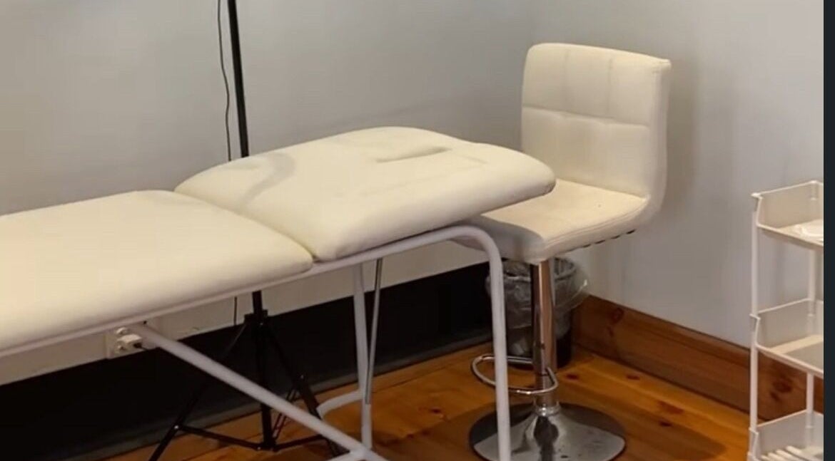 Comfortable beauty chair and bed at Lashed by Tee, Cape Town, Western Cape, ZA.