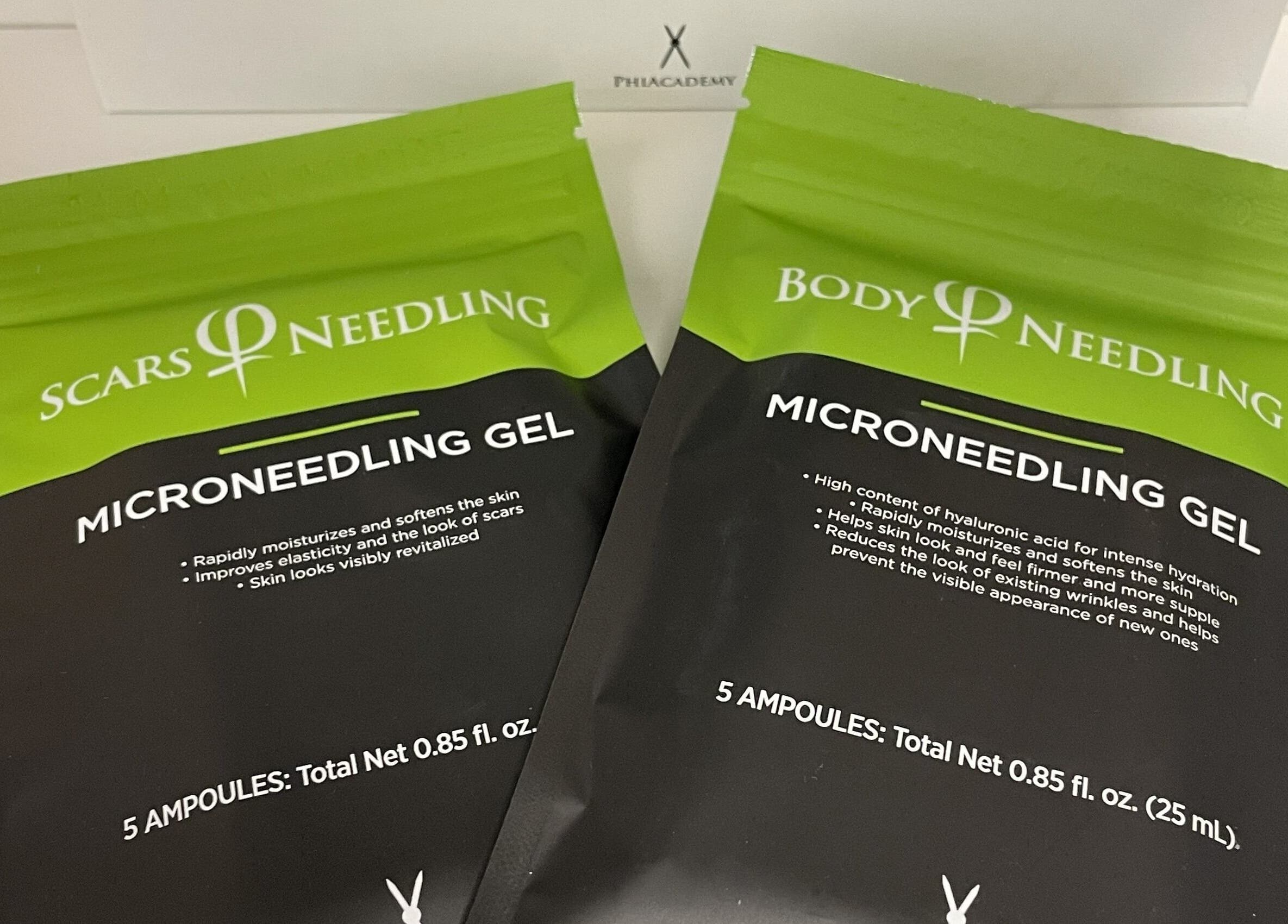Microneedling gel packaging at JVB Beauty & The Brows in Genève, Genève, CH, enhancing skincare treatment.