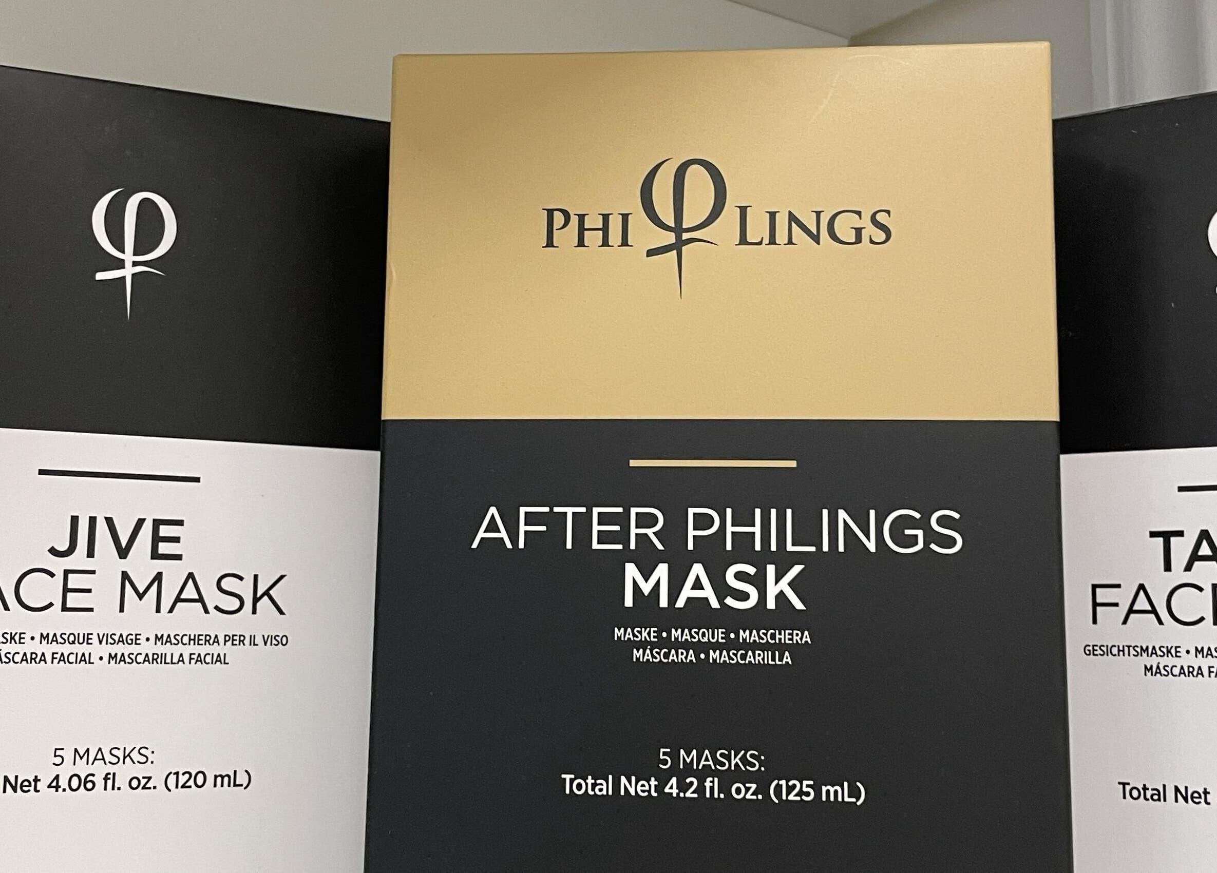 JVB Beauty & The Brows in Genève showcases luxury face masks, enhancing beauty treatments.