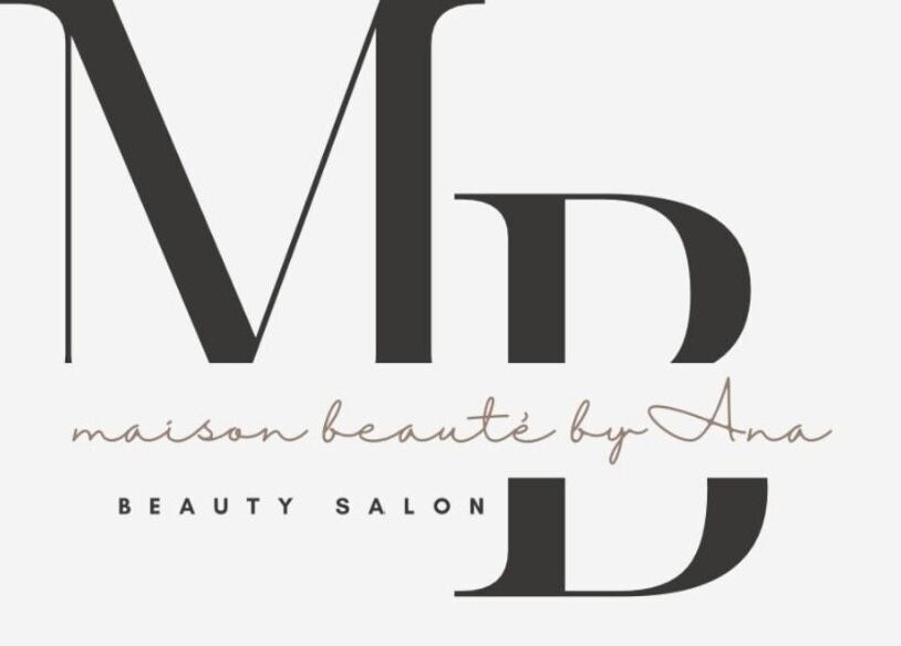 Logo of Maison beaute, a beauty salon in Dagotiere, Moka District, MU, featuring stylish typography.