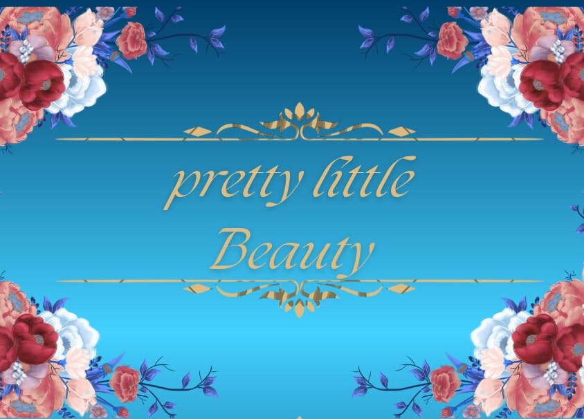 Pretty little beauty logo with floral design, Pembroke, Wales, GB.