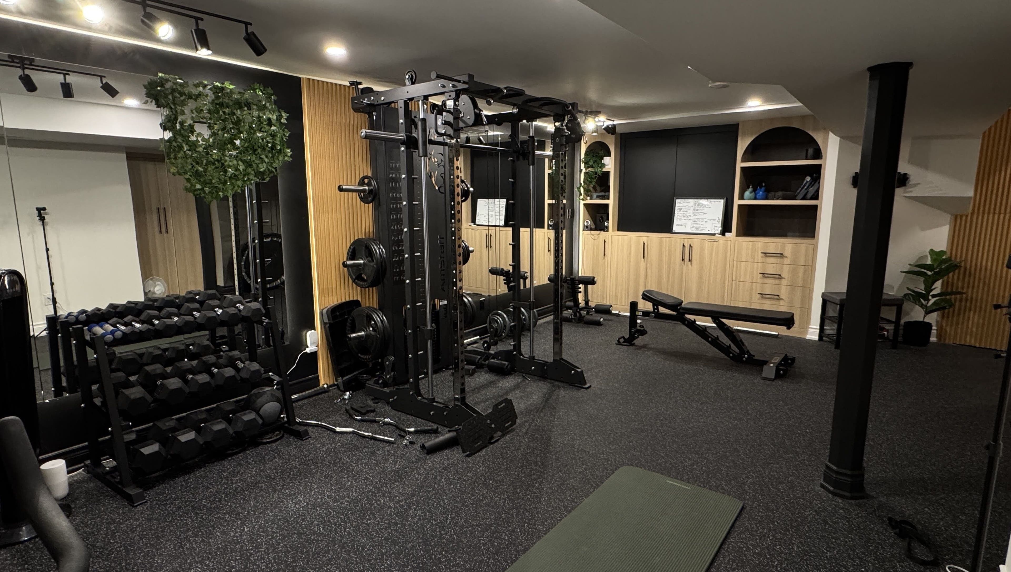 Modern fitness facility at Allan Dominguez, CPT, Vaughan, Ontario, CA, featuring quality gym equipment.