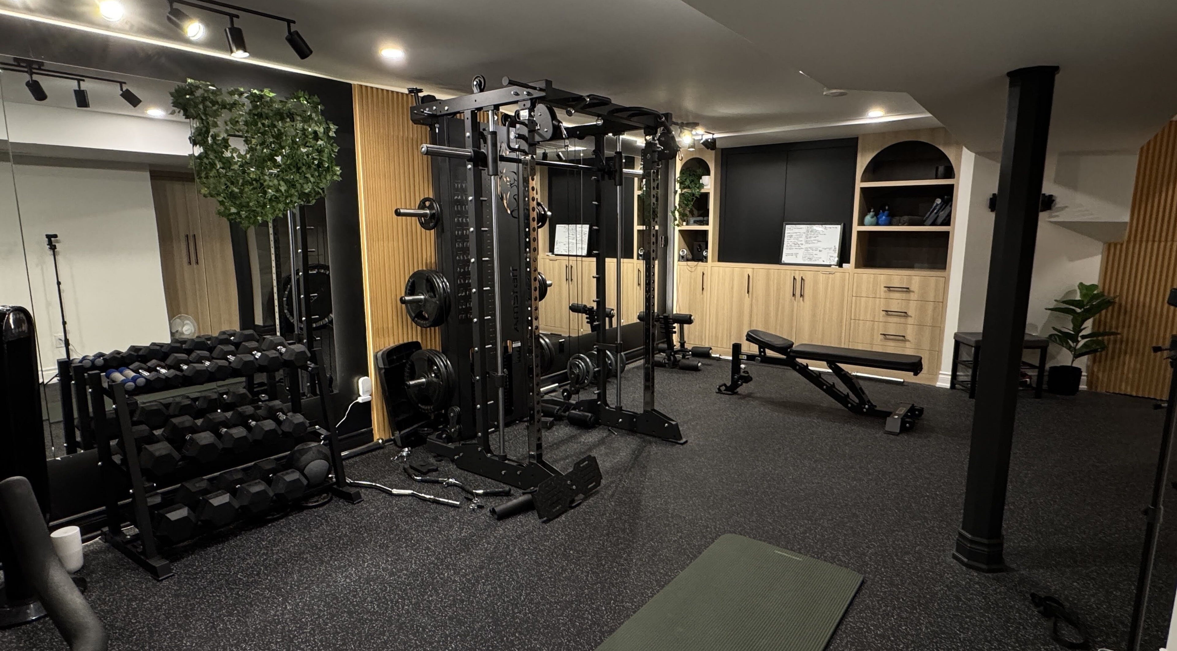 Modern fitness facility at Allan Dominguez, CPT, Vaughan, Ontario, CA, featuring quality gym equipment.