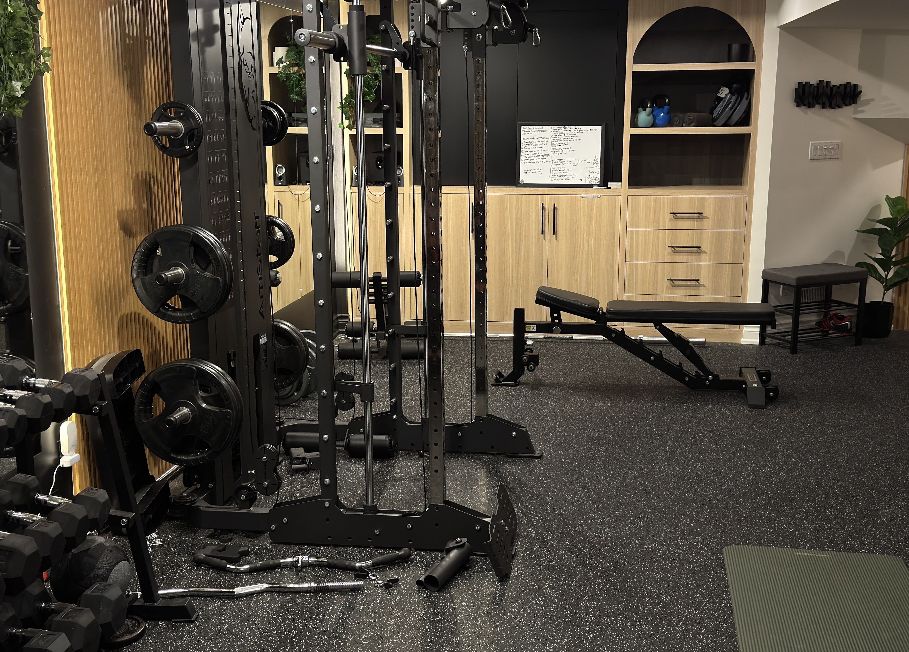 State-of-the-art gym equipment at Allan Dominguez, CPT in Vaughan, Ontario, CA for effective fitness training.