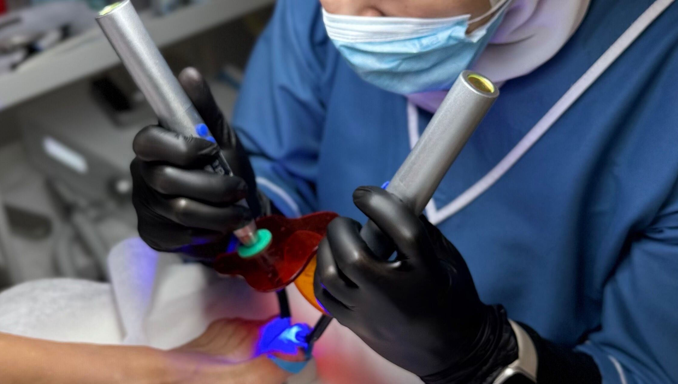 Expert nail care at Mariam.Podo in Amman, Amman Governorate, JO, showcasing meticulous foot treatment.