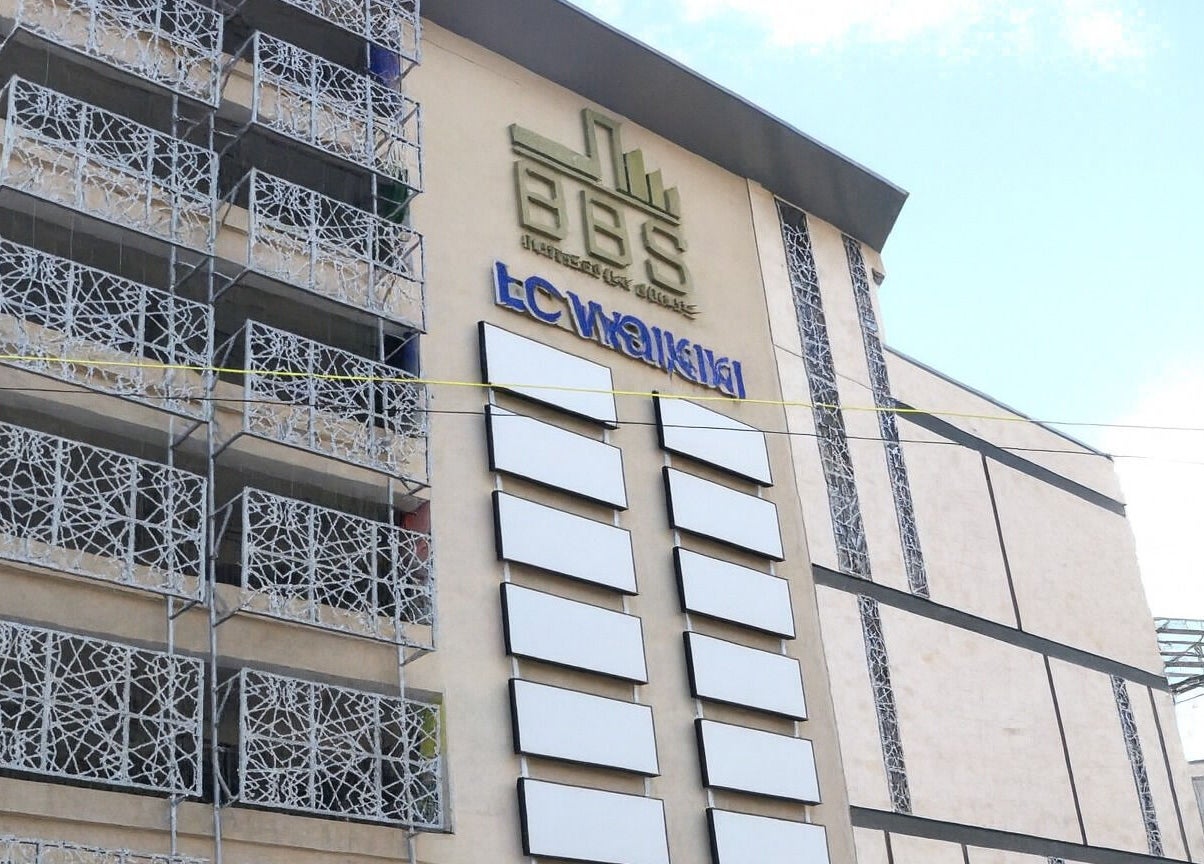 Ajab Beauty and Aesthetics facade in Nairobi, Nairobi, KE, showcasing unique architectural design.