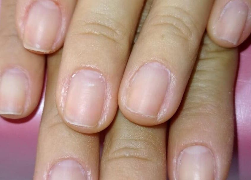 Unhas bem cuidadas no 🐺 SLW Beauty em Baarn, Utrecht, NL, destacando a beleza natural das mãos.