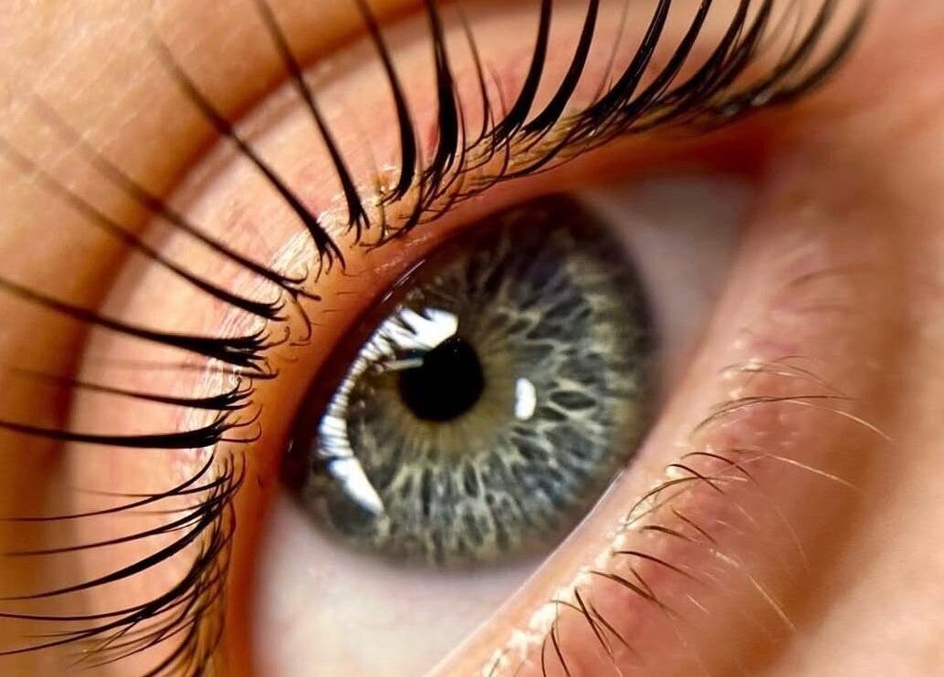 Beautifully enhanced lashes at Beauty by Yulia, Cwmbran, Wales, GB, showcasing expert lash artistry.