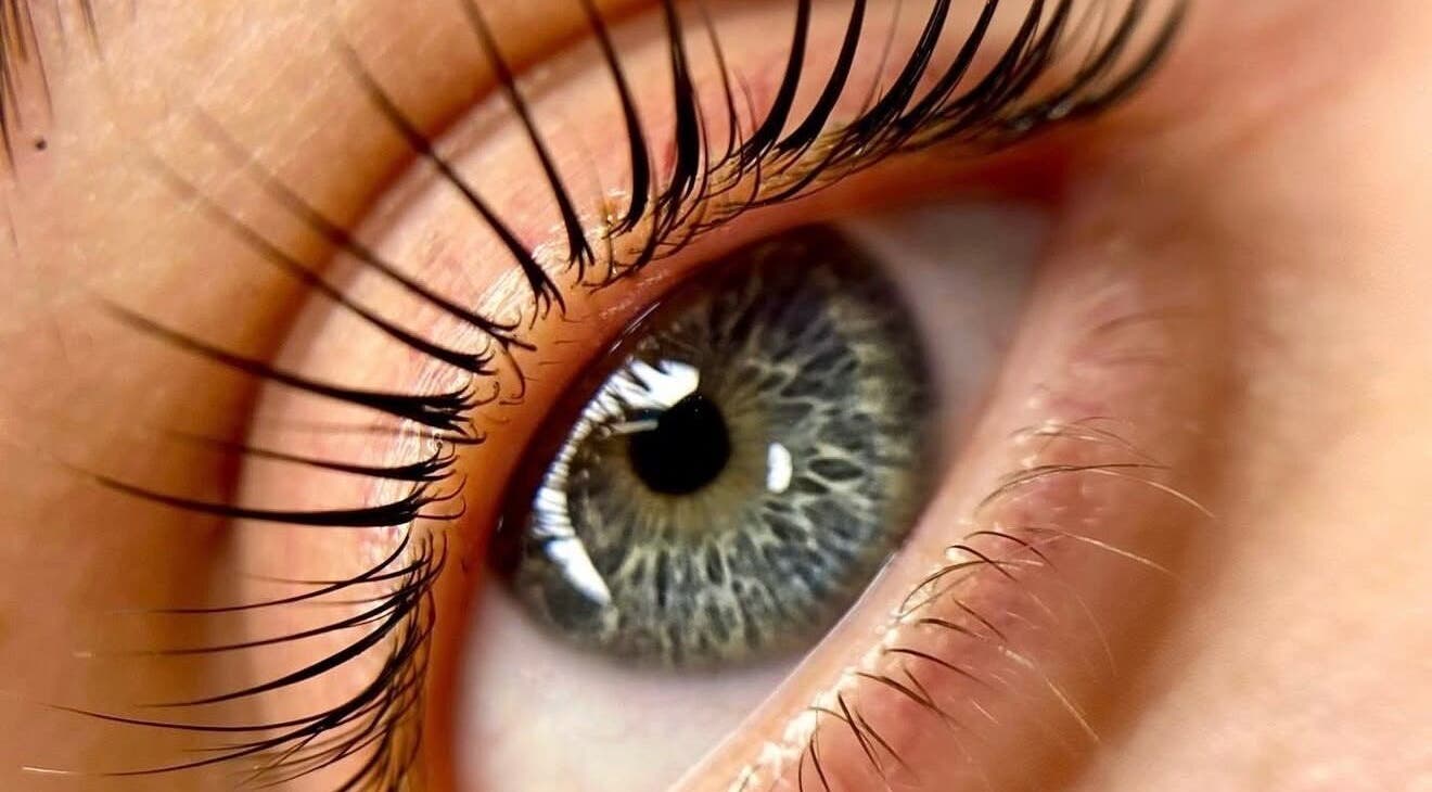 Beautifully enhanced lashes at Beauty by Yulia, Cwmbran, Wales, GB, showcasing expert lash artistry.