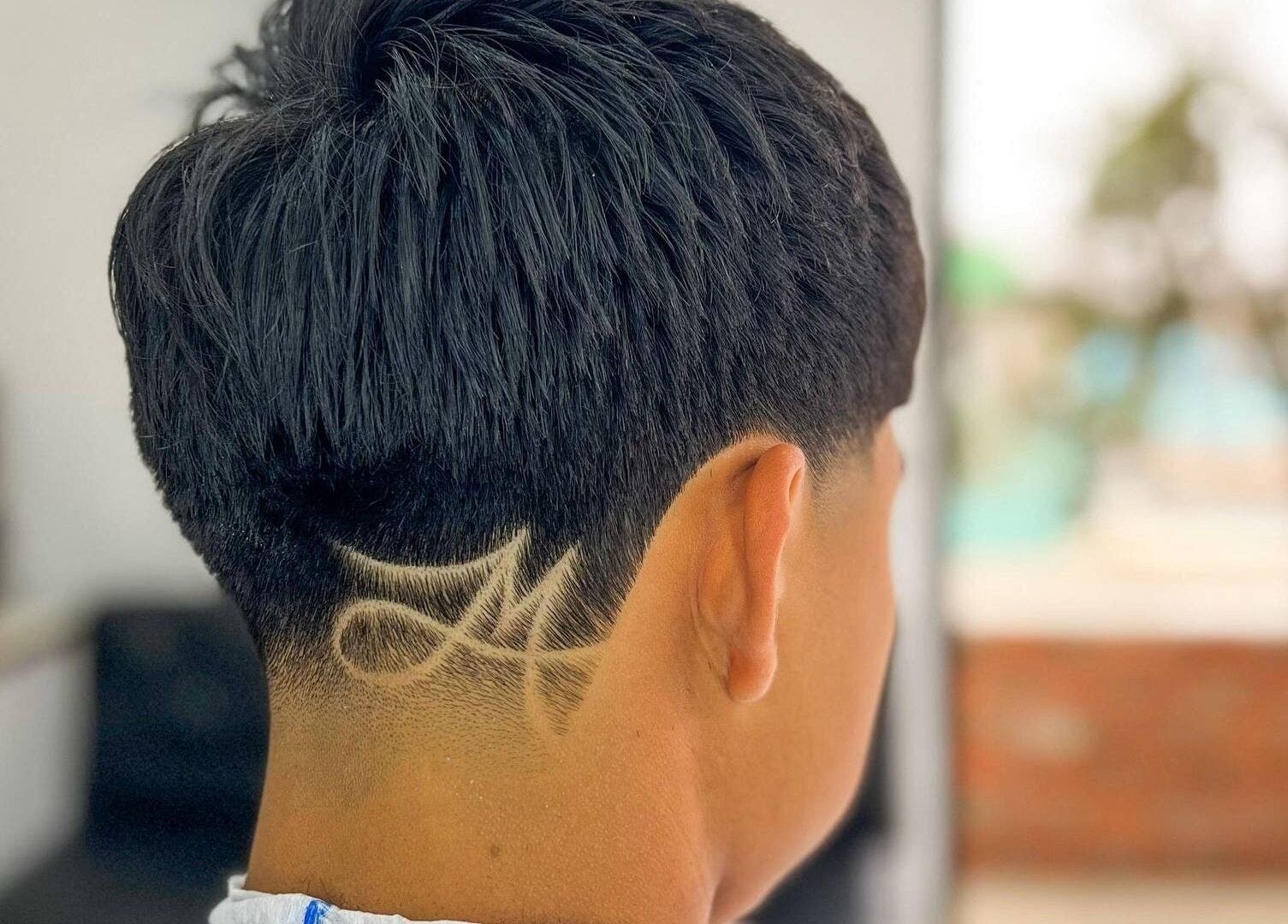 Corte moderno con diseño en RESET BARBERIA, Ventanilla, Callao, PE.