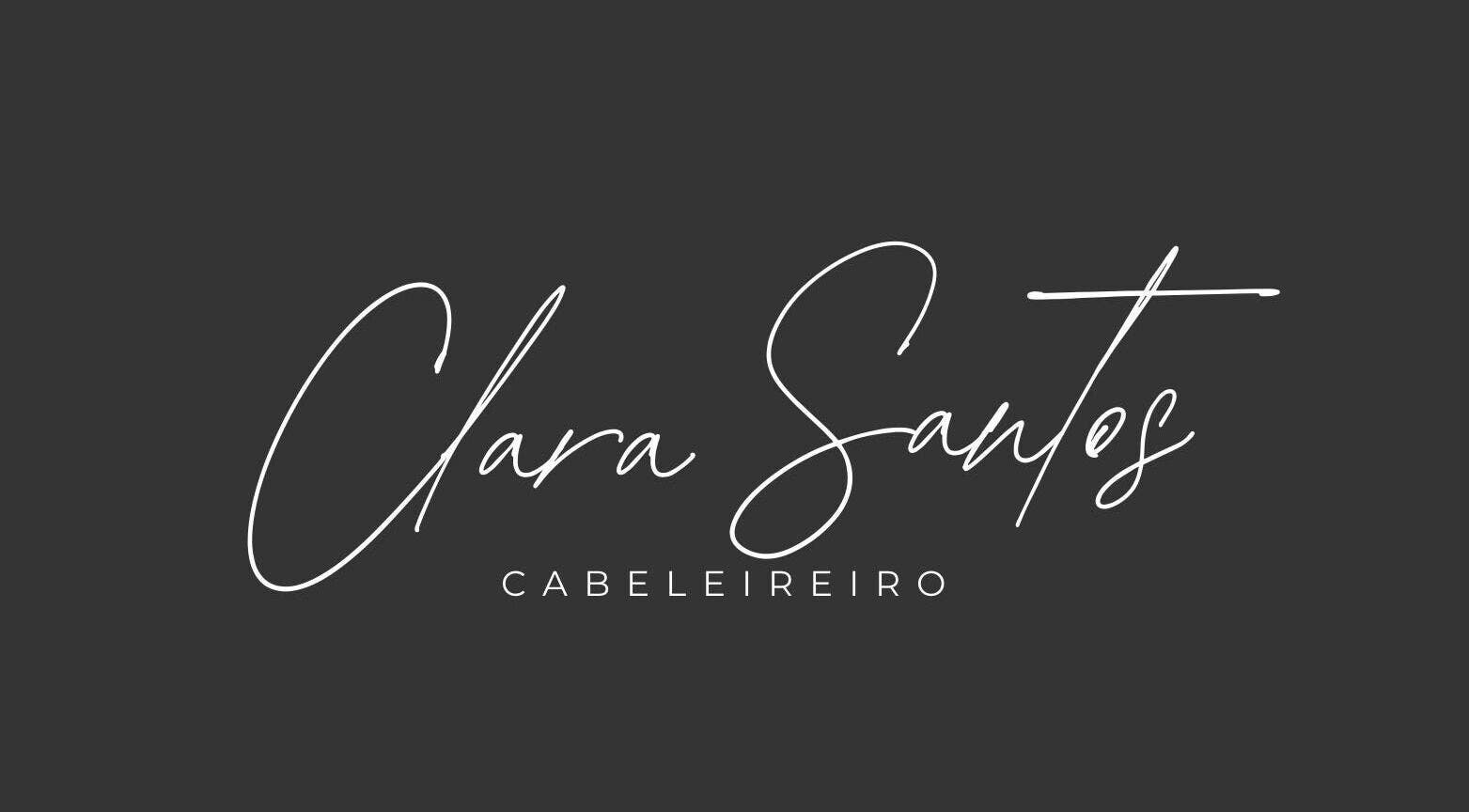 Logo de Clara Santos Cabeleireiro em Vagos, Aveiro, PT com texto estilizado.