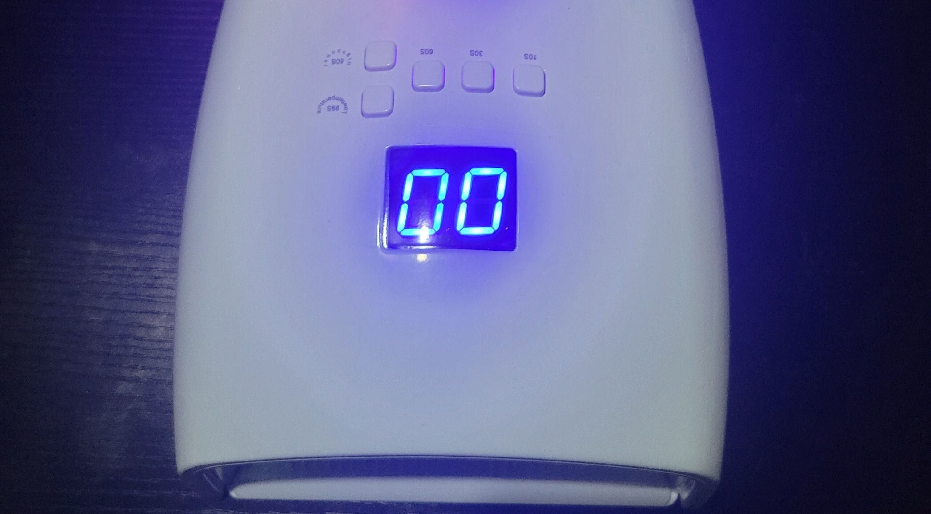 LED nail dryer in LilysTouch767, Saint David Parish, DM for efficient manicures.
