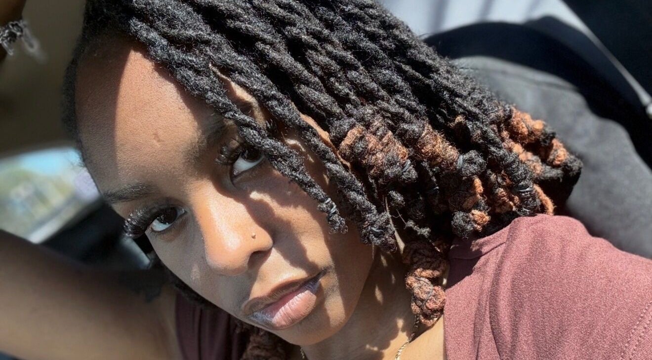 Stylish locs hairstyle at Loc’d With GBaby in Conyers, Georgia, US, highlighting unique texture and design.