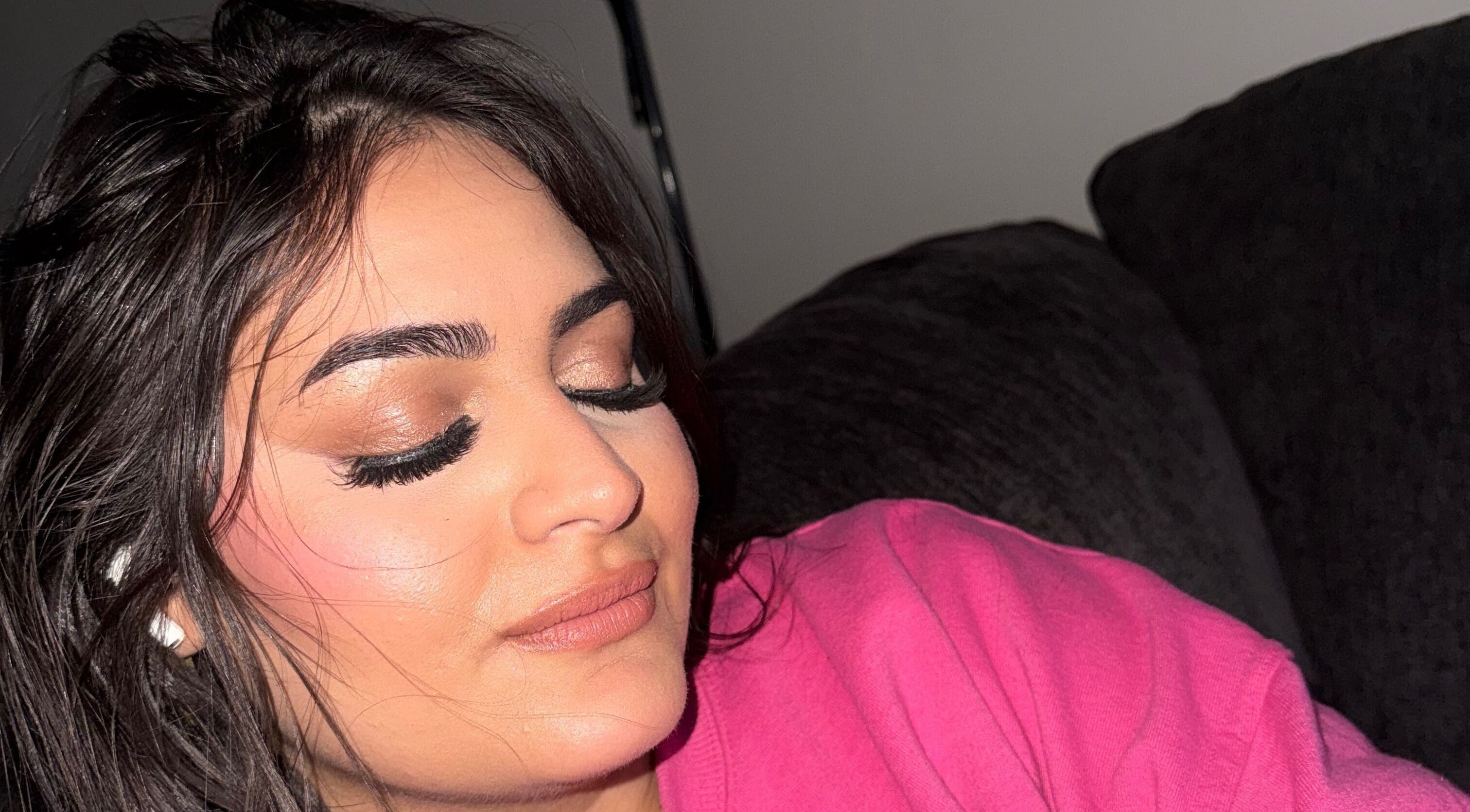 Glam by Sara makeup highlight in Harrisburg, Pennsylvania, US featuring elegant eyelashes and flawless skin.
