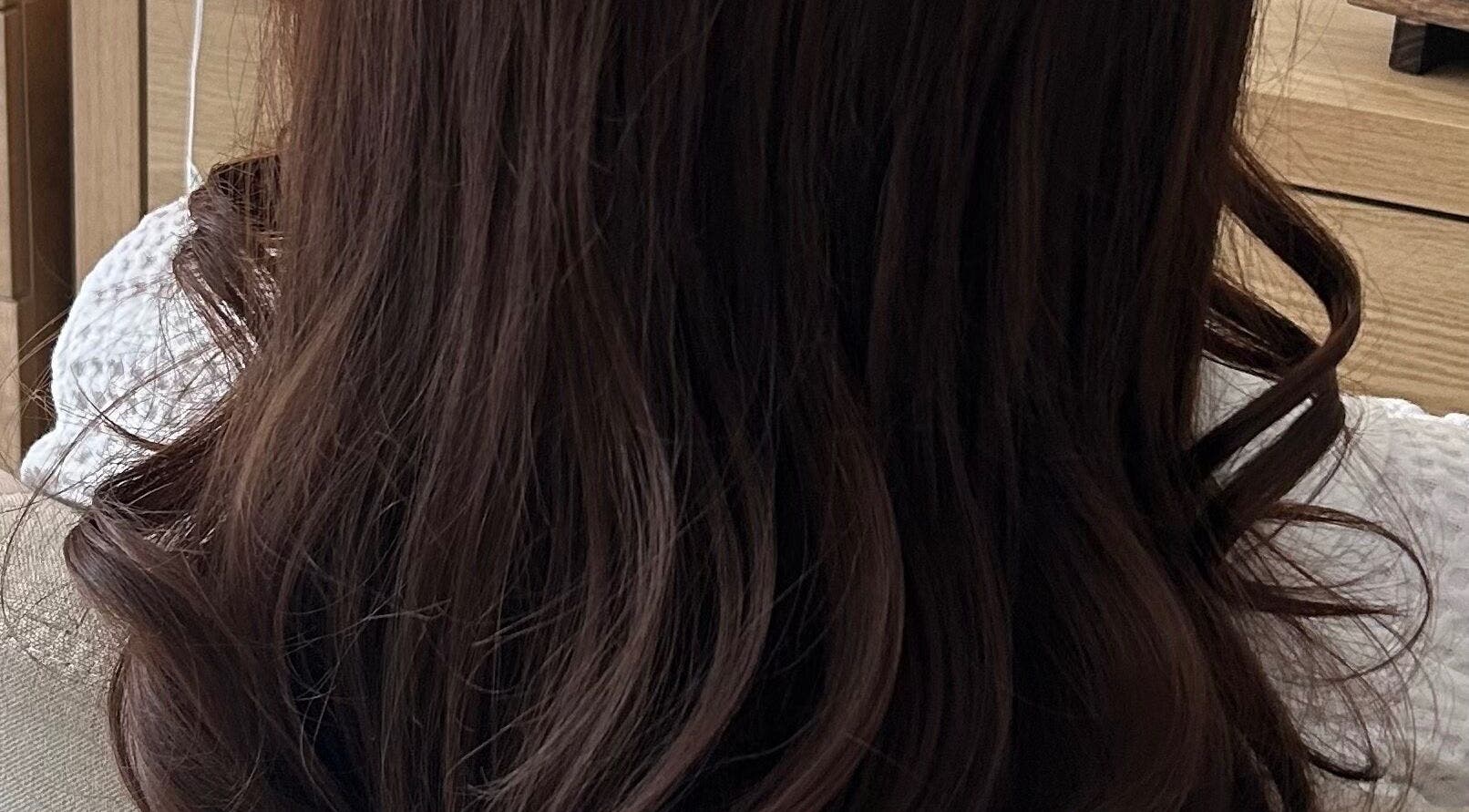 Gorgeous flowing hair showcased at Floréa Head Spa, Casula, New South Wales, AU.