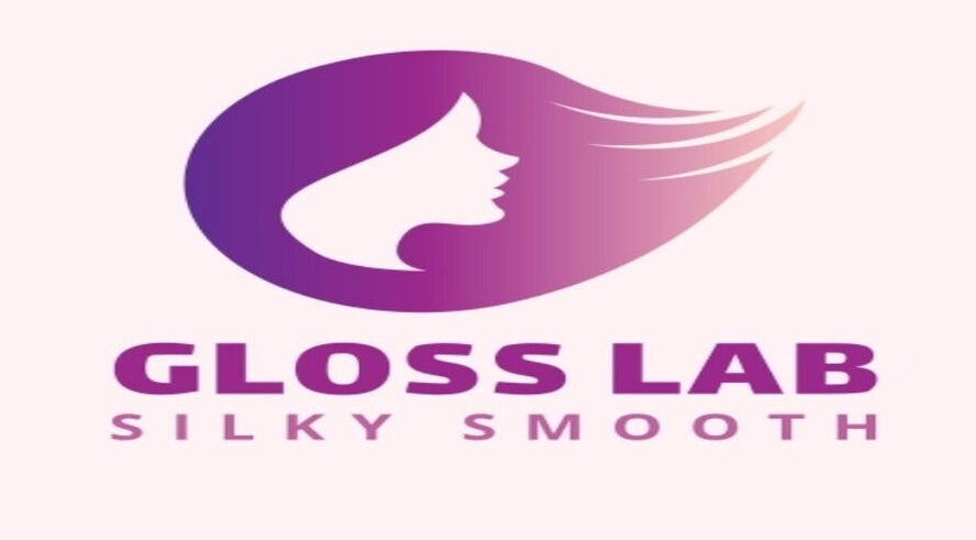 Logo of Gloss Lab, a beauty venue in Cape Town, Western Cape, ZA with a stylized profile and text.