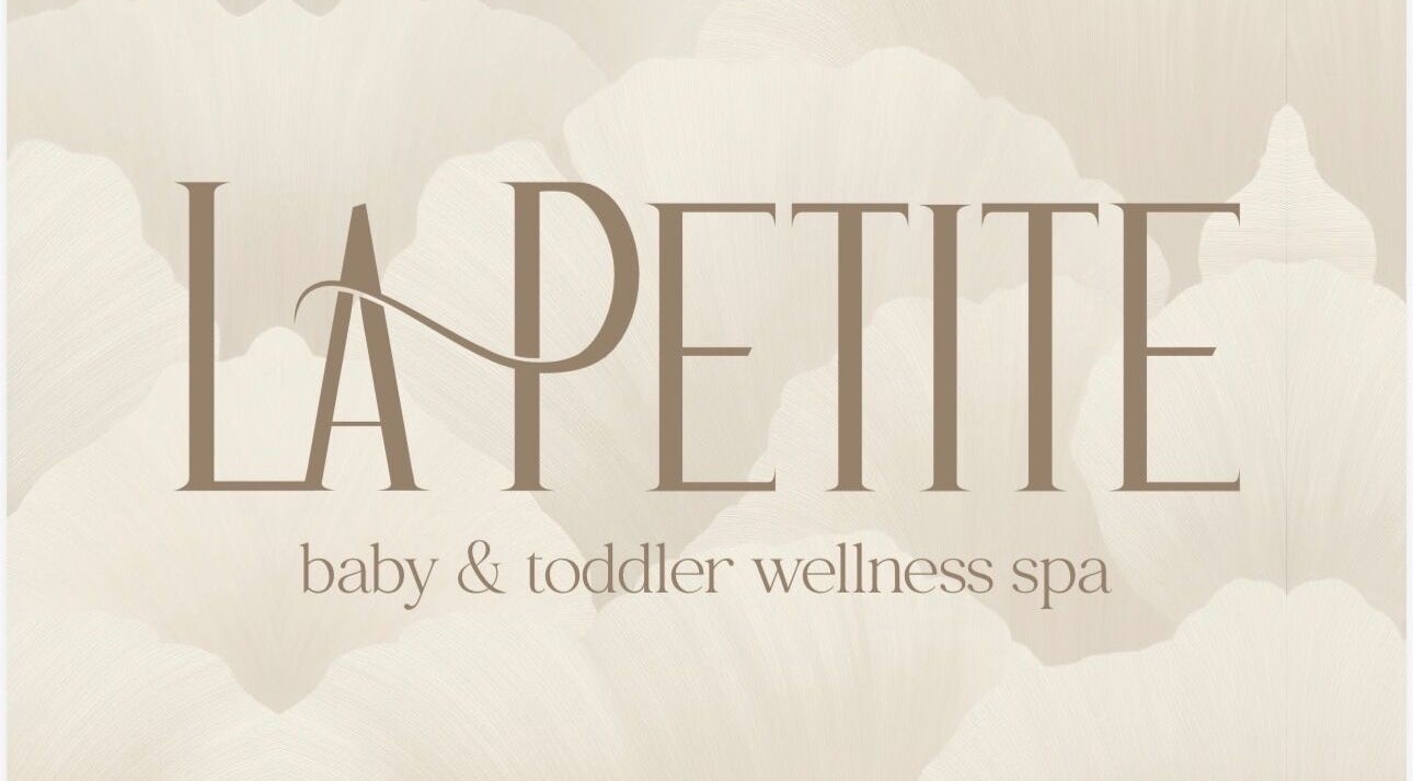 Elegant logo of La Petite, a wellness spa in Mossel Bay, Western Cape, ZA, focusing on baby and toddler care.