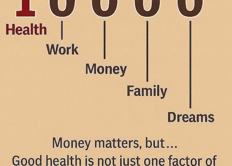 Infographic highlighting health as the priority at ONE Thai Solution Massage, Budapest, Magyar, HU.