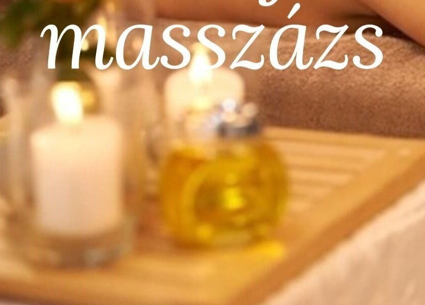 Calming massage setup at ONE Thai Solution Massage in Budapest, Magyar, HU with candles and oil.