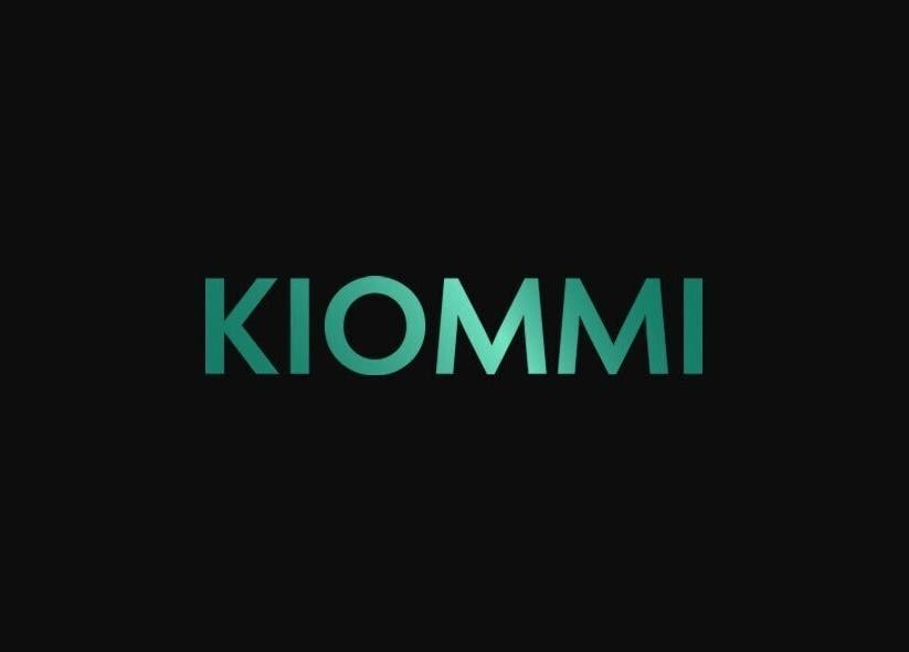 KIOMMI ltd logo on a dark background, Lagos, Lagos, NG.
