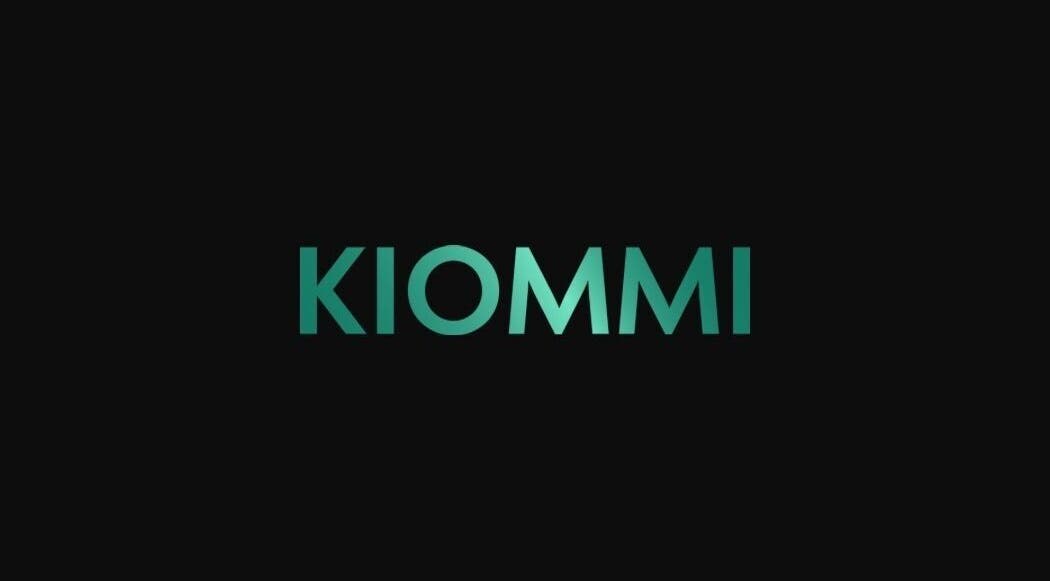 KIOMMI ltd logo on a dark background, Lagos, Lagos, NG.