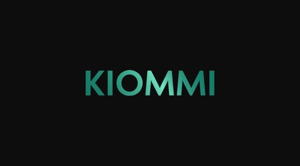 KIOMMI ltd logo on a dark background, Lagos, Lagos, NG.