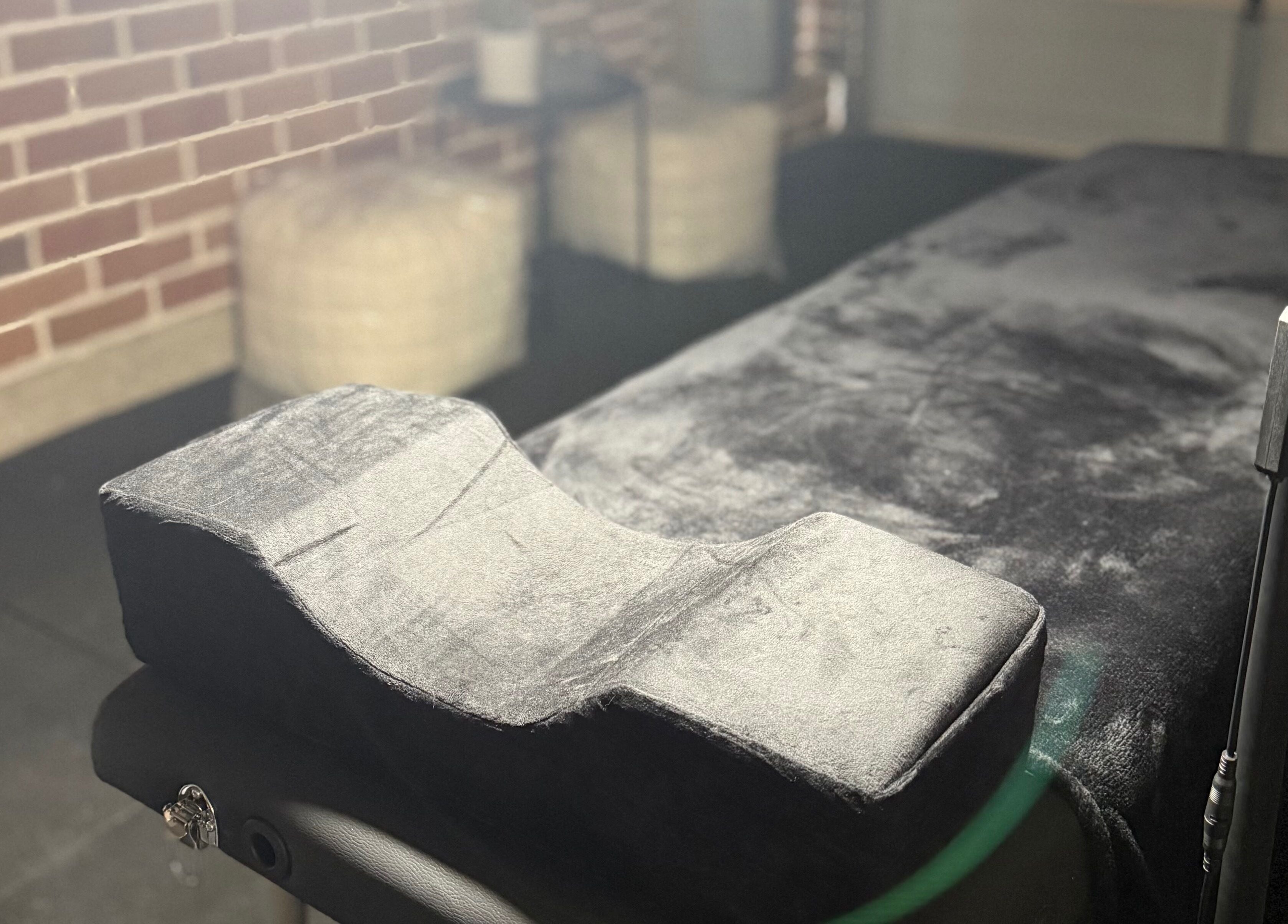 Luxurious massage bed at LuxeBrows in Grasmere, New South Wales, AU for ultimate relaxation.