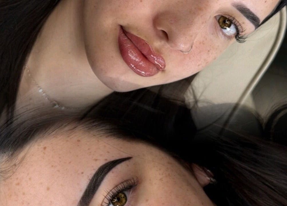 Clients with perfect skin and brows at Blankos House Of Aesthetics - WLGTN, Wellington, NZ.